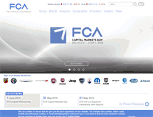 Tablet Screenshot of fcagroup.com